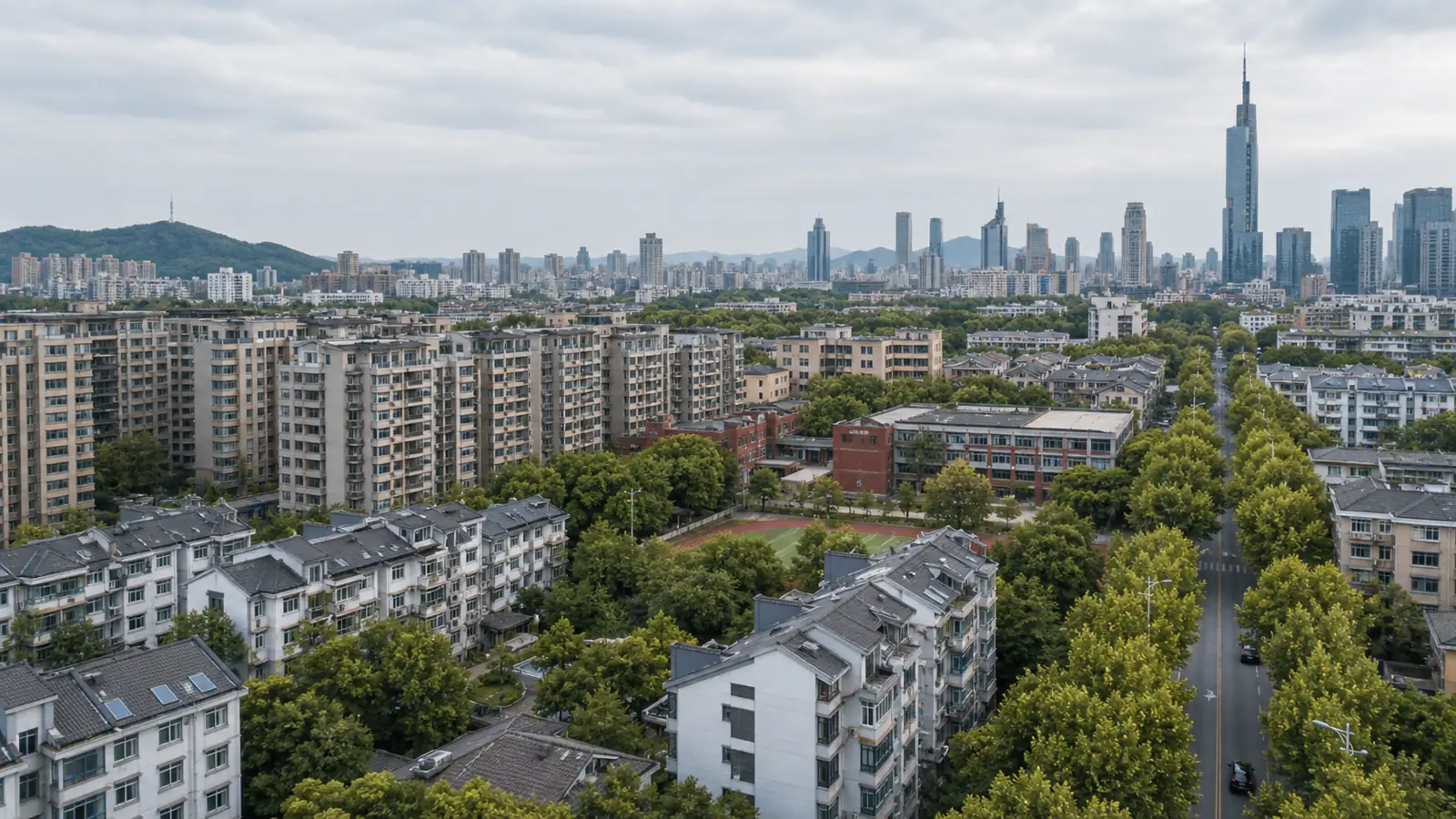 Nanjing apartment prices 2026 education district housing