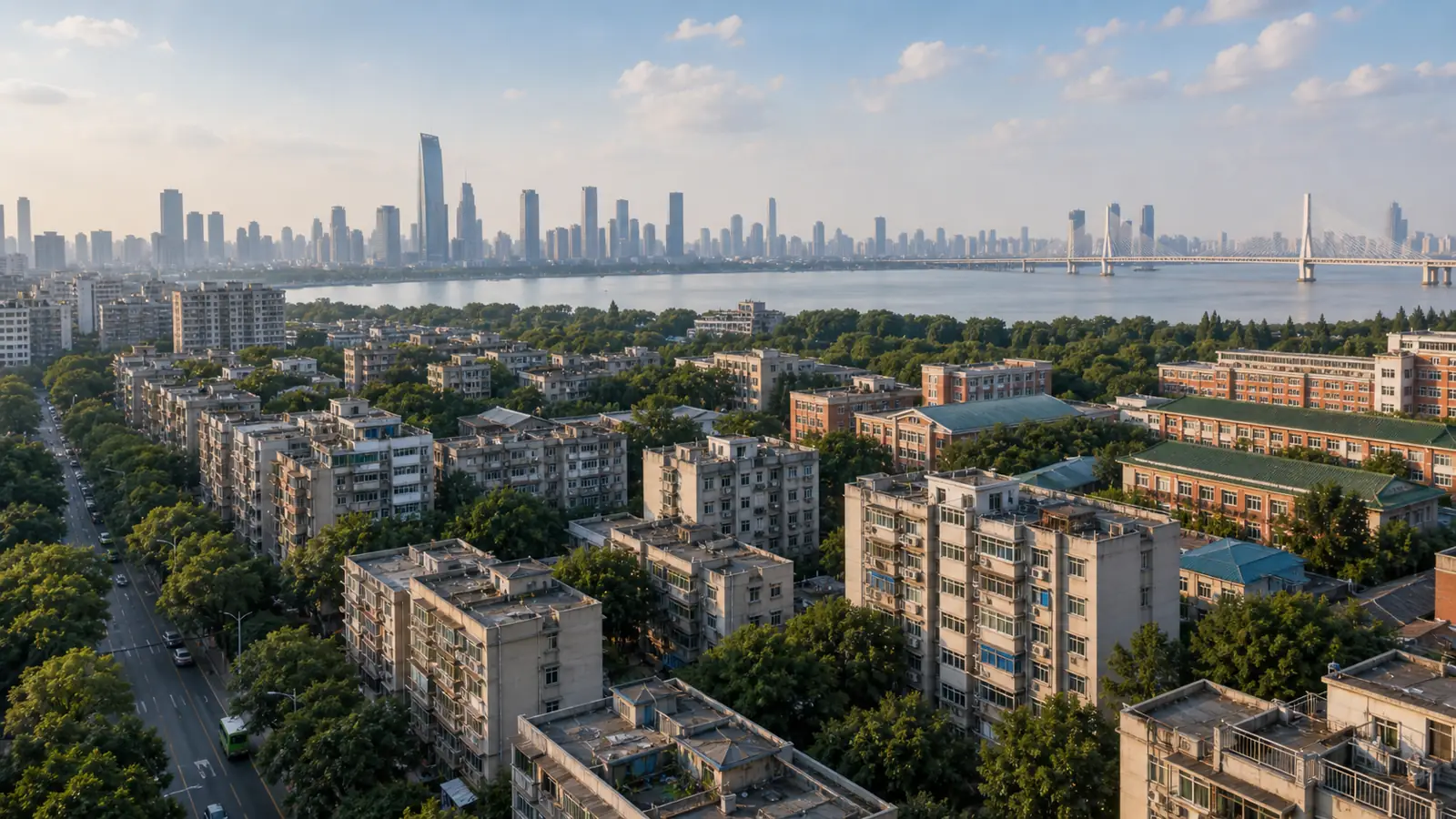 Wuhan apartment prices 2026 university district housing