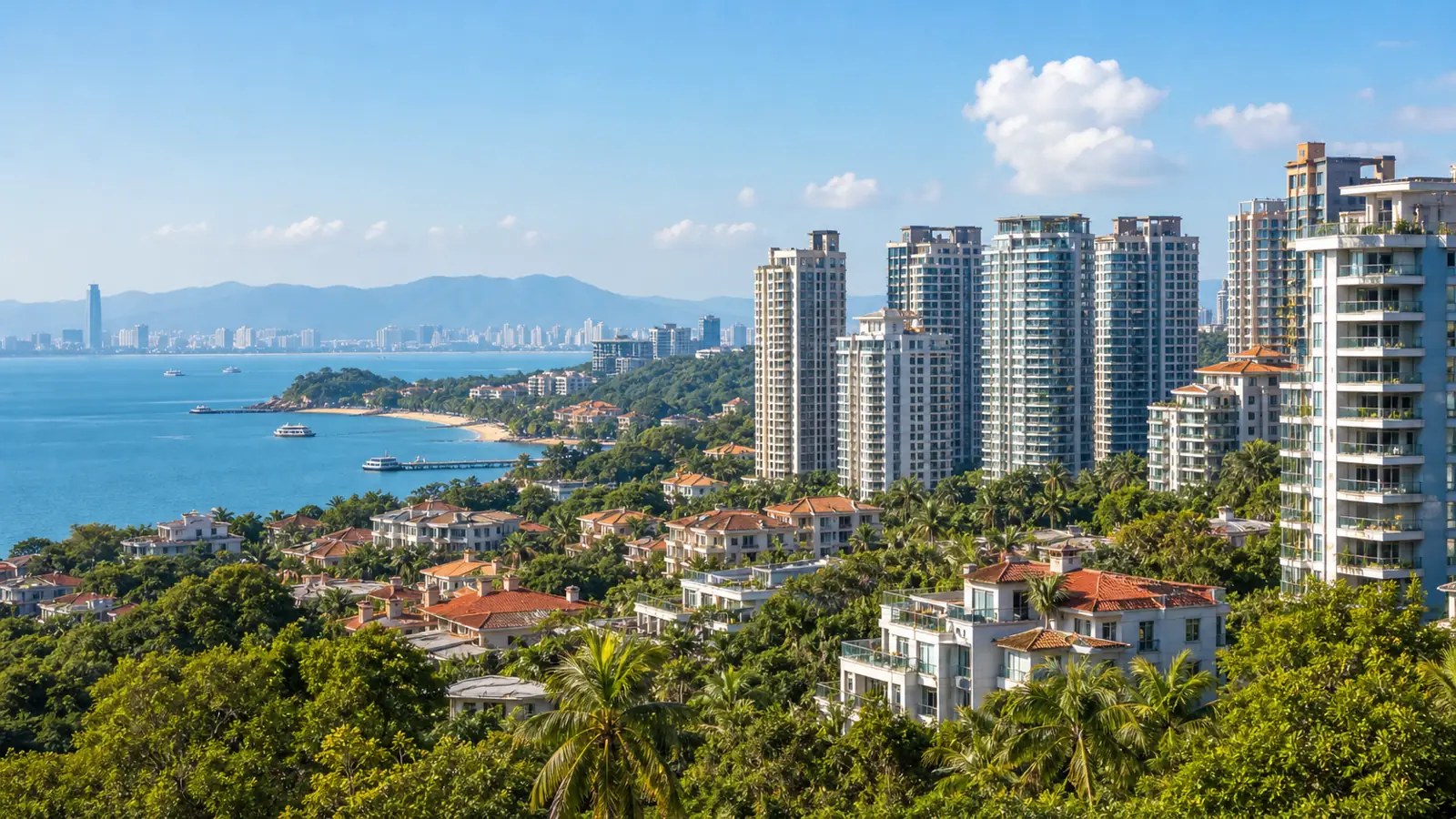 Xiamen house prices 2026 island residential skyline