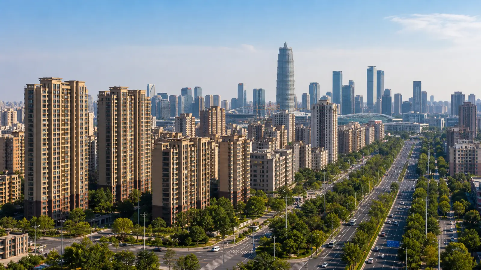 Zhengzhou house prices 2026 provincial capital skyline
